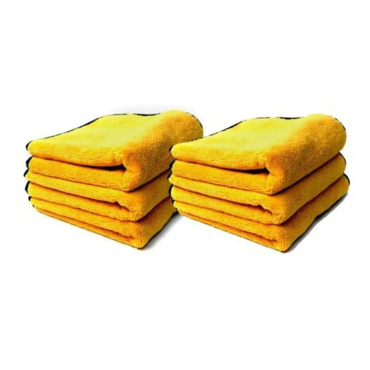 Chemical Guys Mic_506_12 Professional Grade Premium Microfiber Towels Gold 16 in. x 16 in. Pack of 12