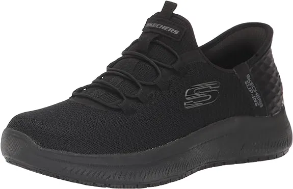 Skechers Work Slip-ins: Summits SR-Enslee 7.5 Women's Black Shoe