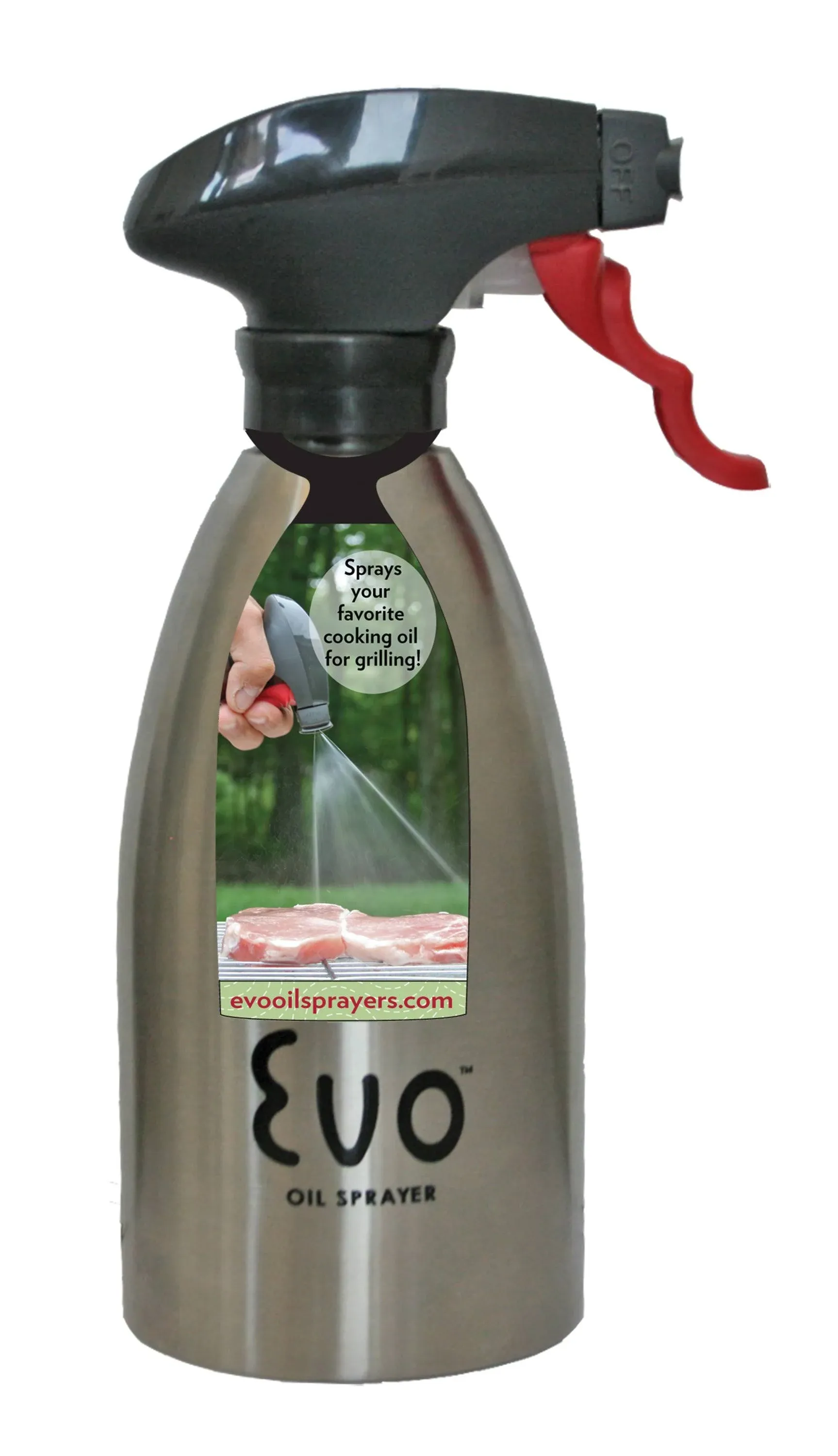 Evo Stainless Steel Oil Sprayer 16 oz