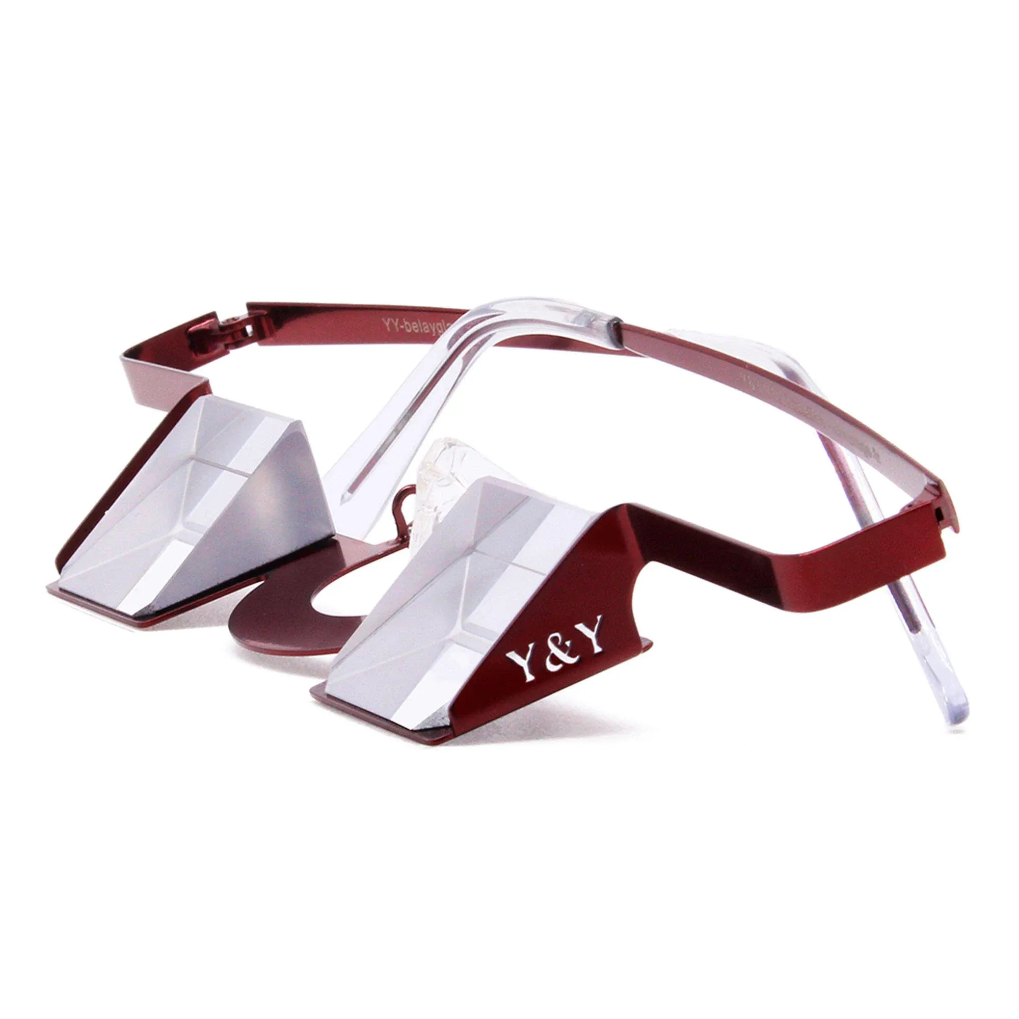 Y&Y - Belay Glasses Classic Bordeaux Red