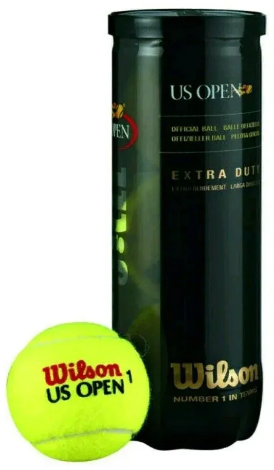 Wilson US Open Tennis Balls - Tube of 3