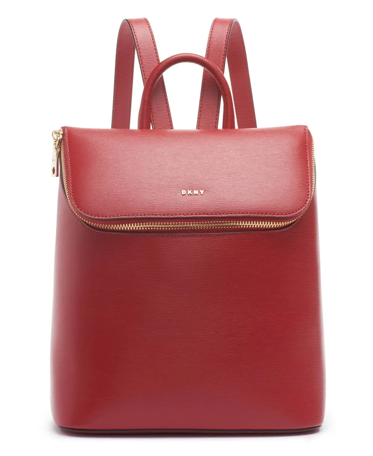 Dkny Bryant Top Zip Backpack - Bright Red