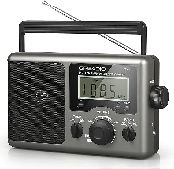 Greadio Portable Shortwave Radio