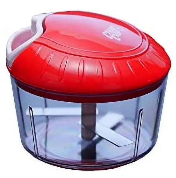 Crank Chop Food Chopper and Processor Original - Chop Dice Puree Vegetables