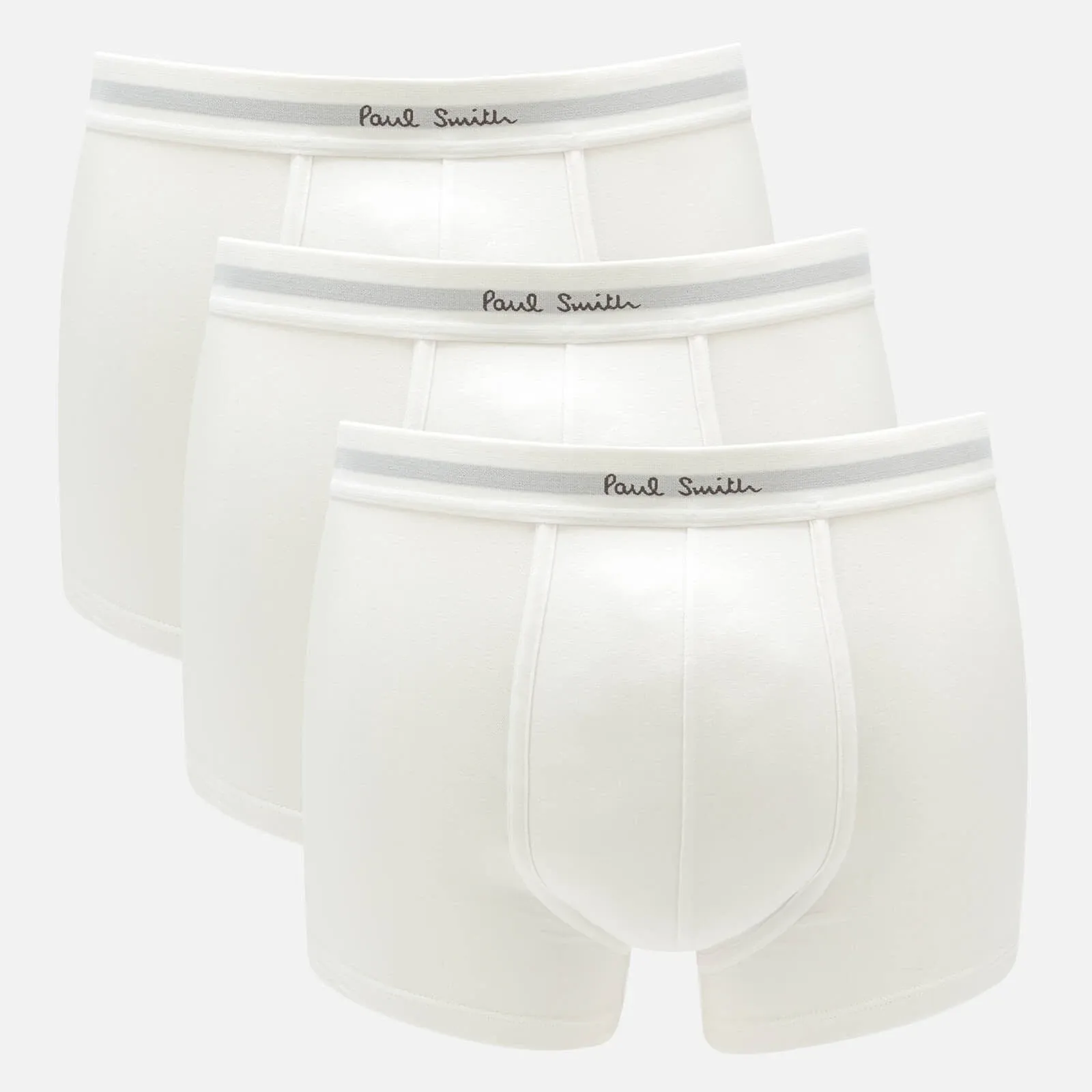 Paul Smith White 3 Pack Trunks - S