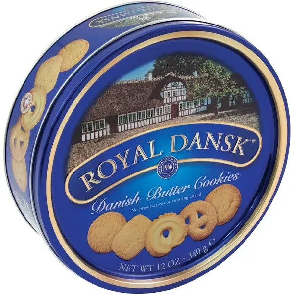 Royal Dansk Danish Cookie Selection, No Preservatives or 12 Ounce (Pack of 1) 