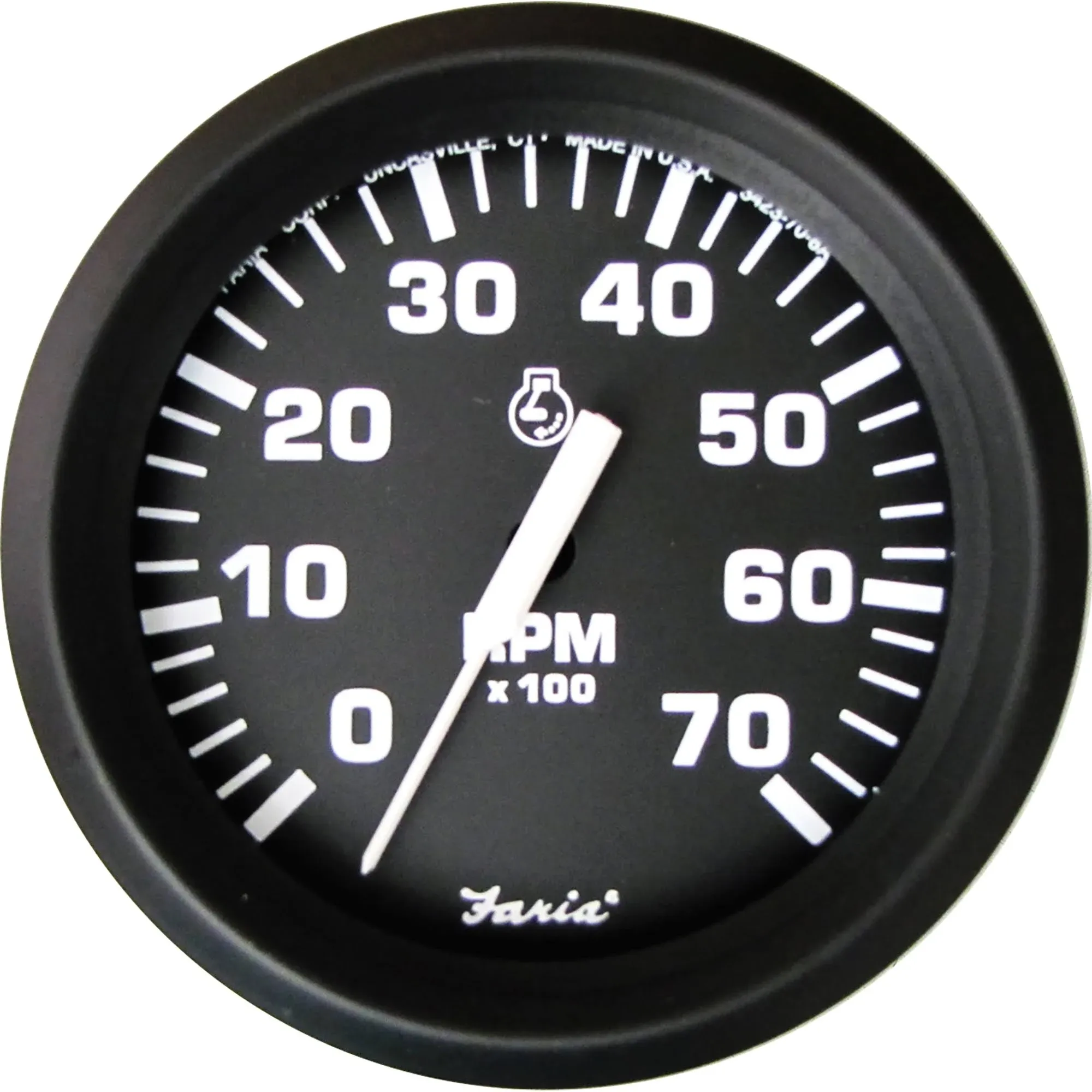 Faria Euro Black 4" Tachometer