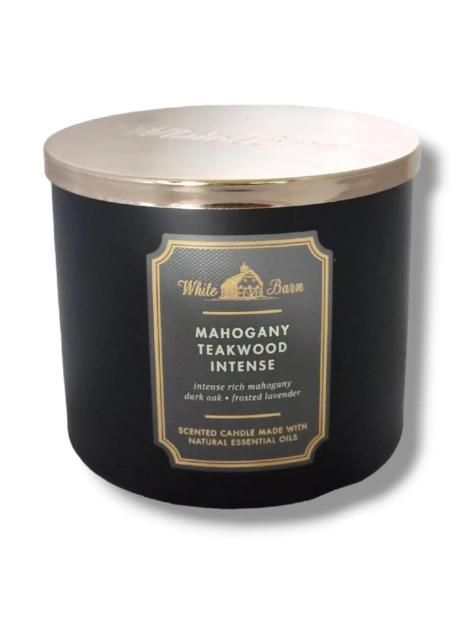 Generic Baꞎh aпd Body Works 3-Wick Scented Candle (Packaging May Vary) (Mahogany Teakwood Intense)