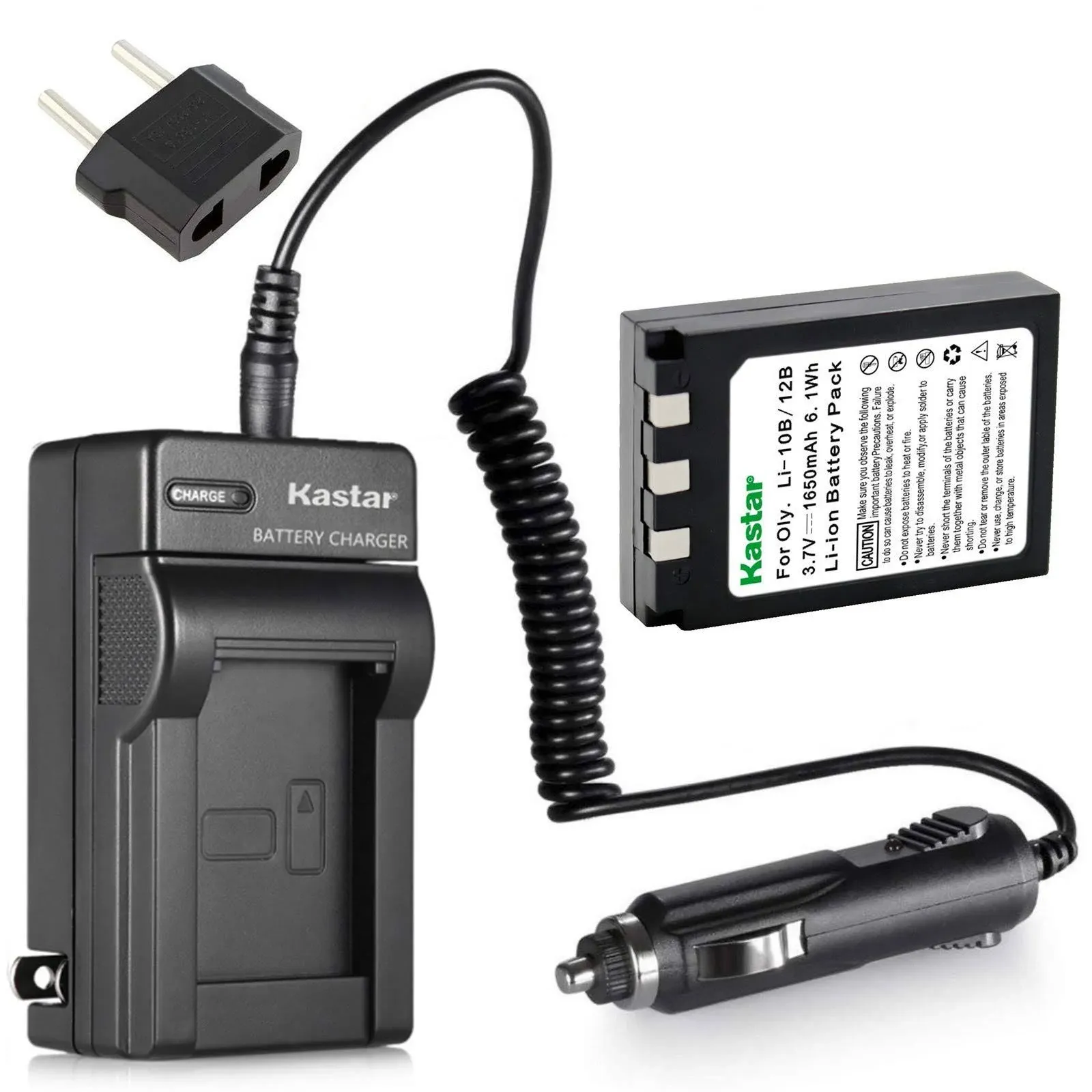 Kastar Battery Dual Charger for Canon NB-2L NB2LH BP-2L5 NB-2L12 NB-2L14 BP-2L24