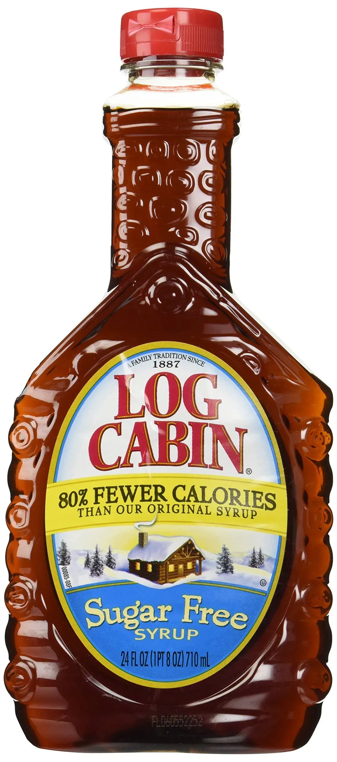 Log Cabin Sugar Free Syrup for Pancakes and Waffles, 24 oz