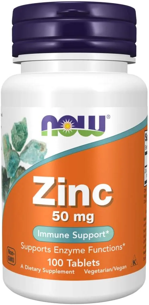 Now Foods Zinc 50 mg