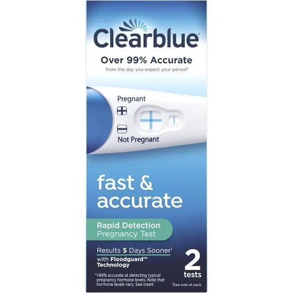 Clearblue Pregnancy Test Rapid Detection