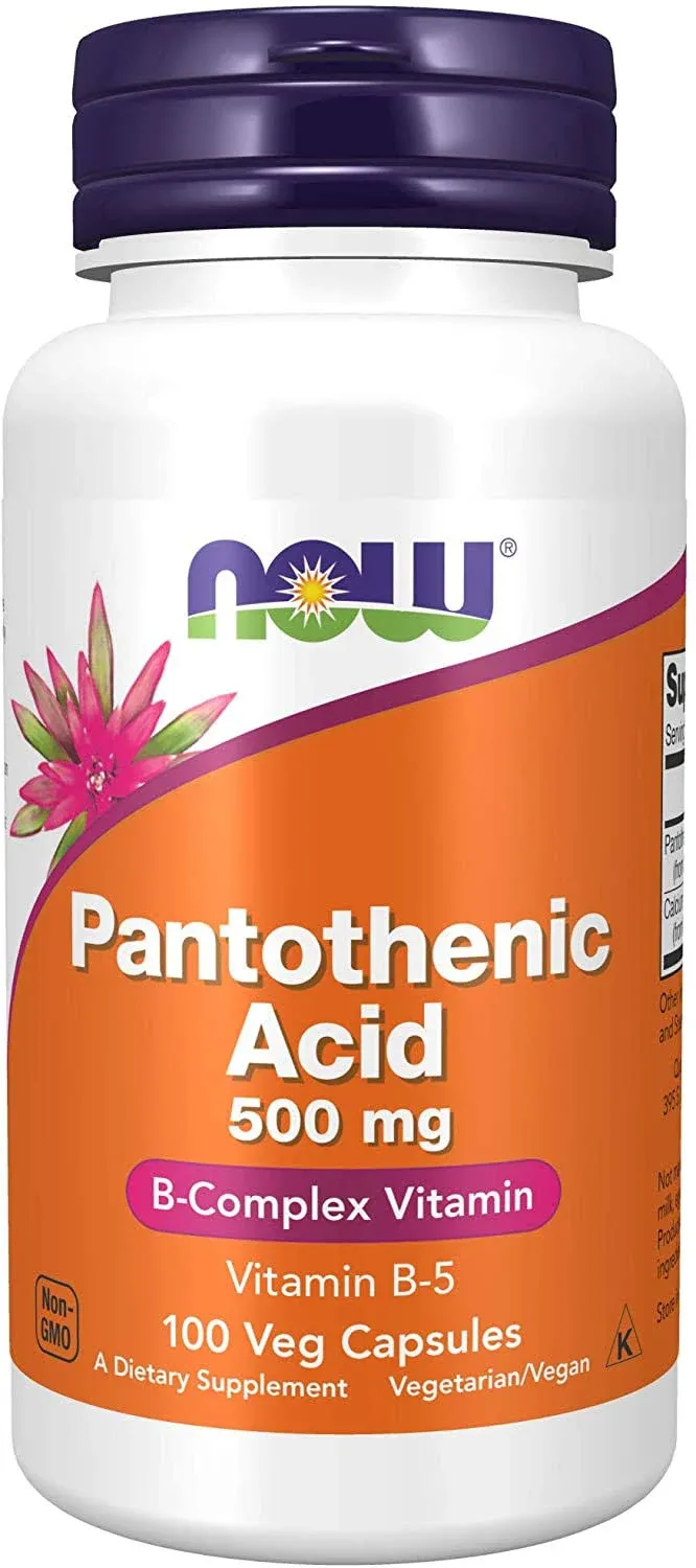 NOW Foods acide pantothénique