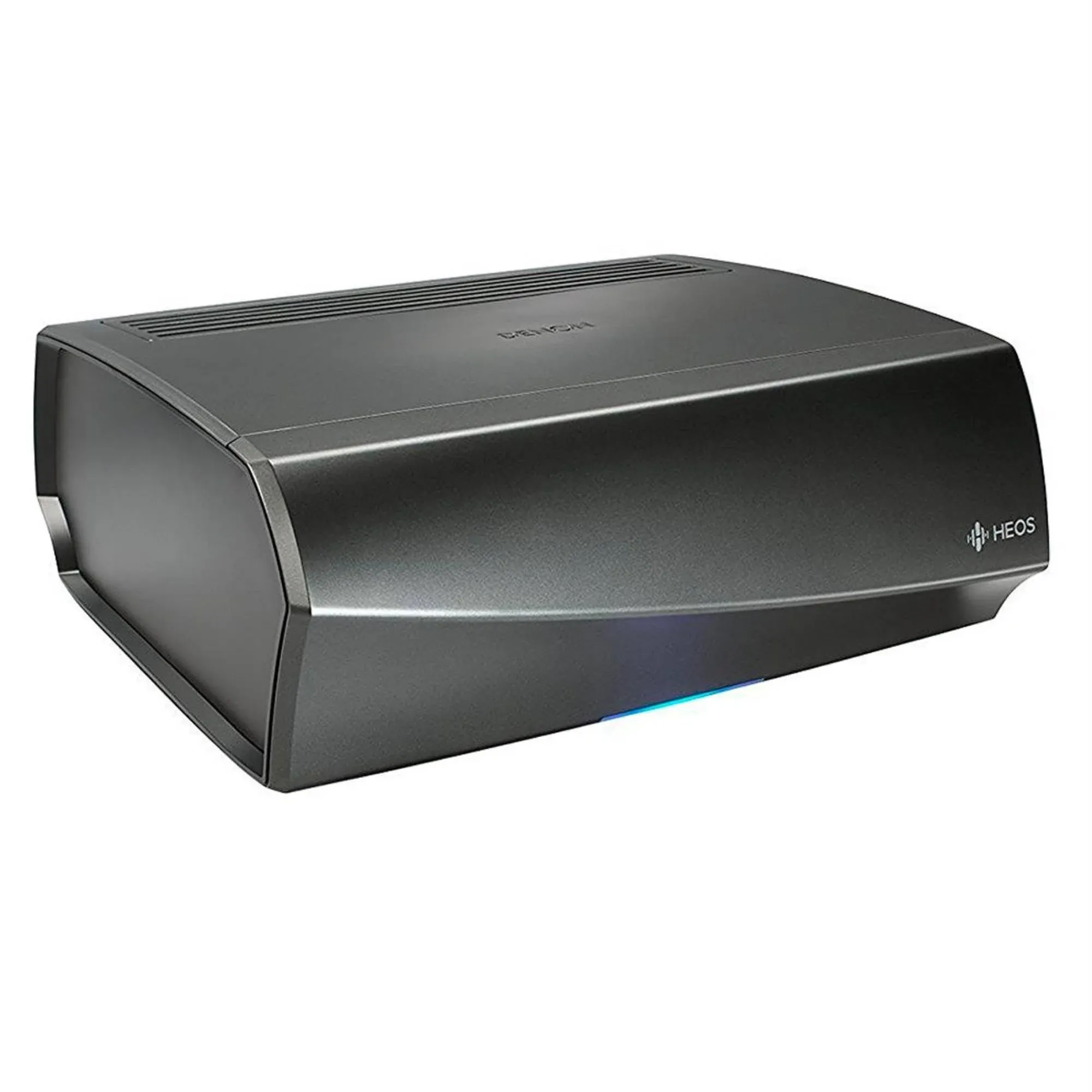 Denon HEOS AMP Wireless Amplifier (Black and Gunmetal) (New Version), Works with Alexa | Reverb