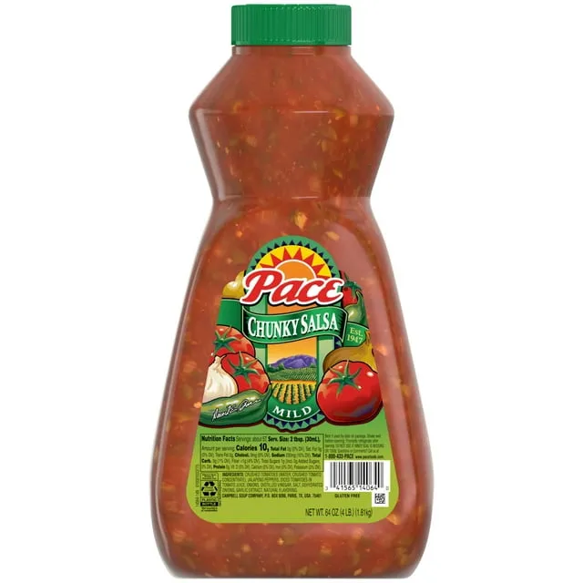 Pace Mild Chunky Salsa, 64 oz.