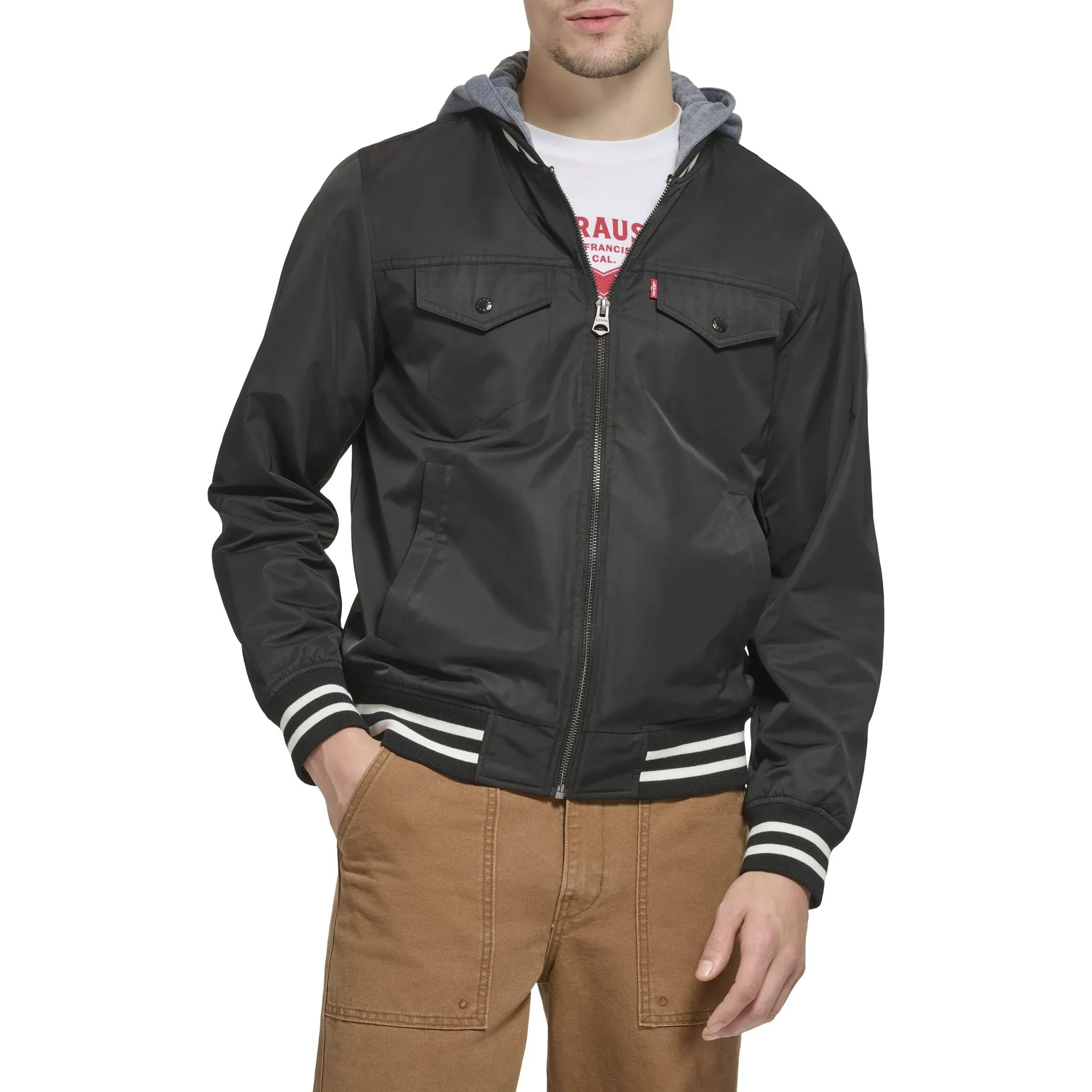 Levi&#039;s Men&#039;s Colorblock Varsity Bomber Jacket - Choose SZ/color