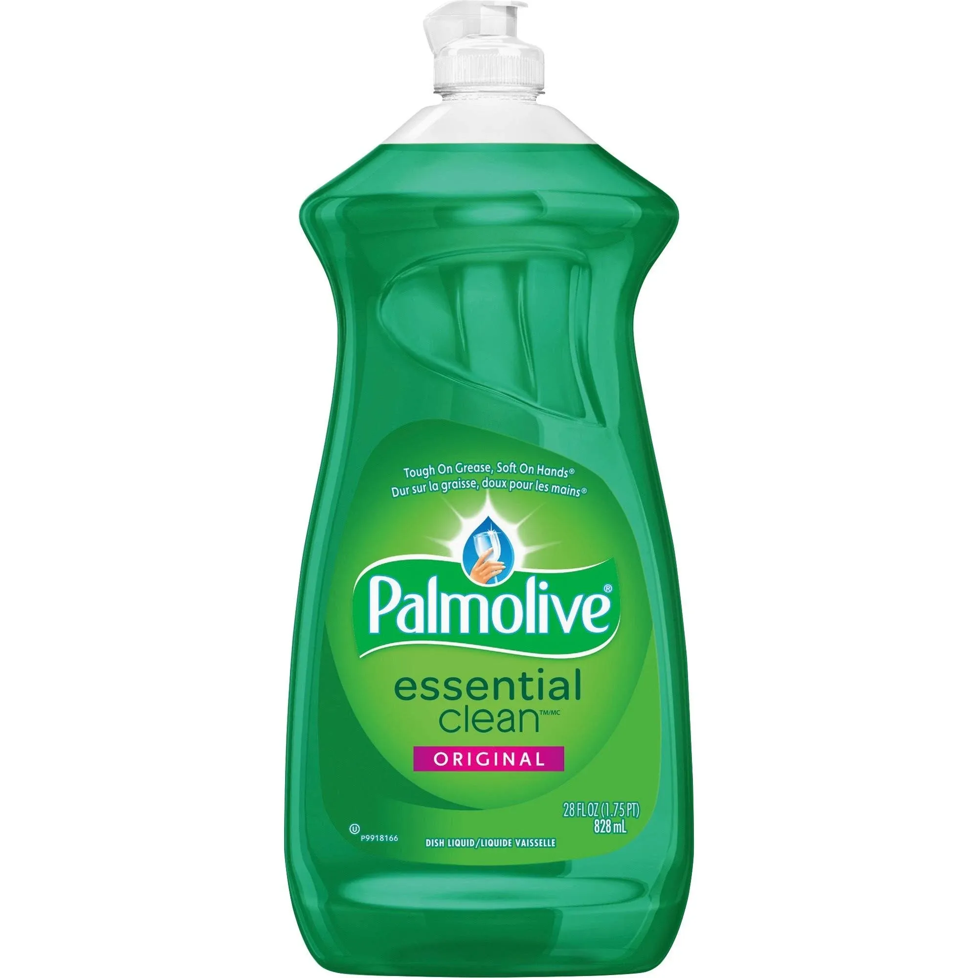 Palmolive Essential Clean Liquid Dish Soap, Original - 28 Fluid Ounce, Green (146303)