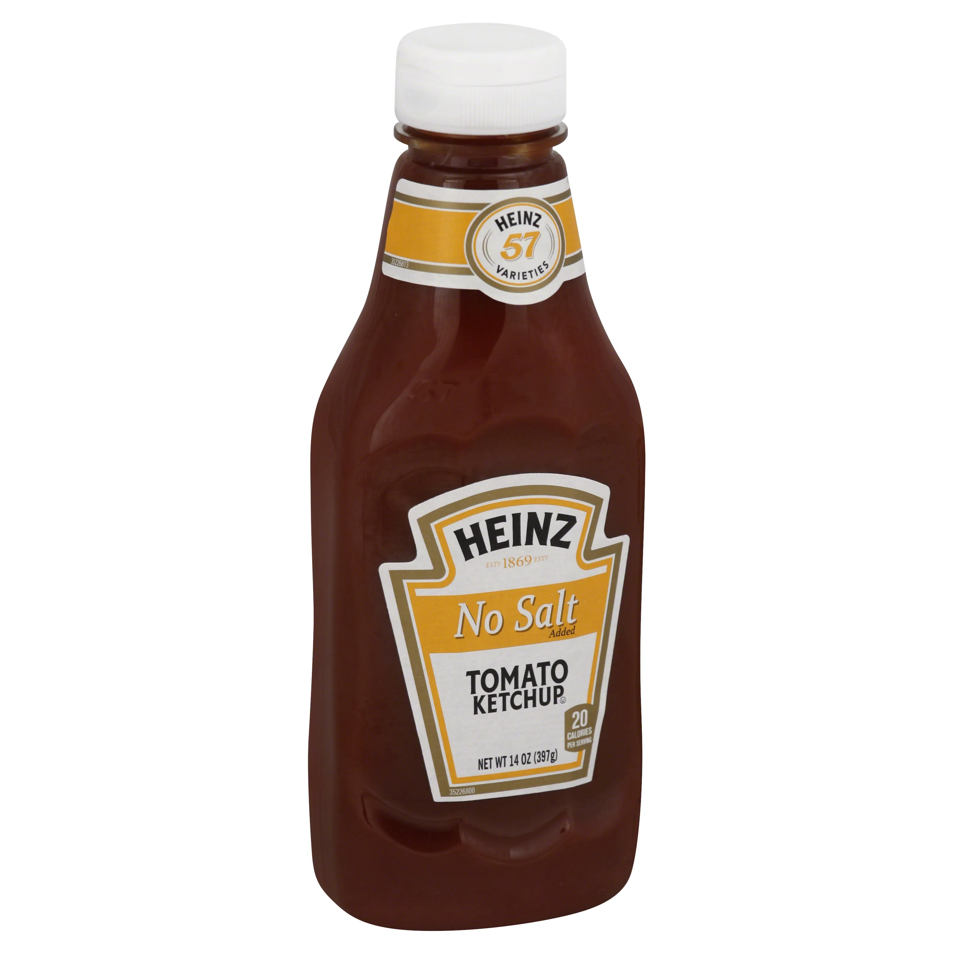 Heinz - Tomato Ketchup No Salt Added, 14 oz