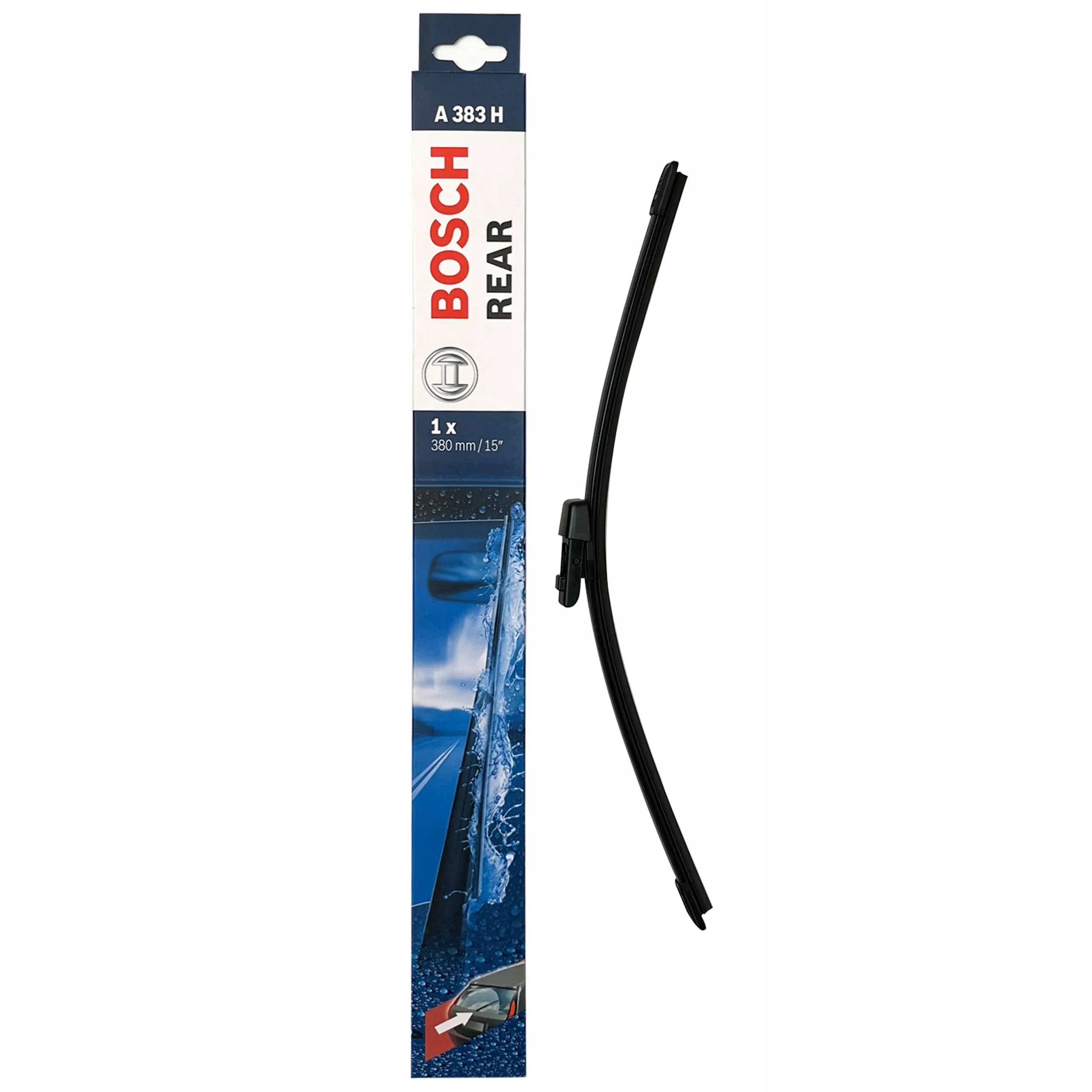 Bosch 5NN95542703C, 3397016087 Wiper Blade Assembly; Rear SKU: 147730-BS-5NN95542703C - VW