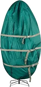 Tiny Tim Totes Premium Christmas Tree Canvas Storage Bag 9 ft Green