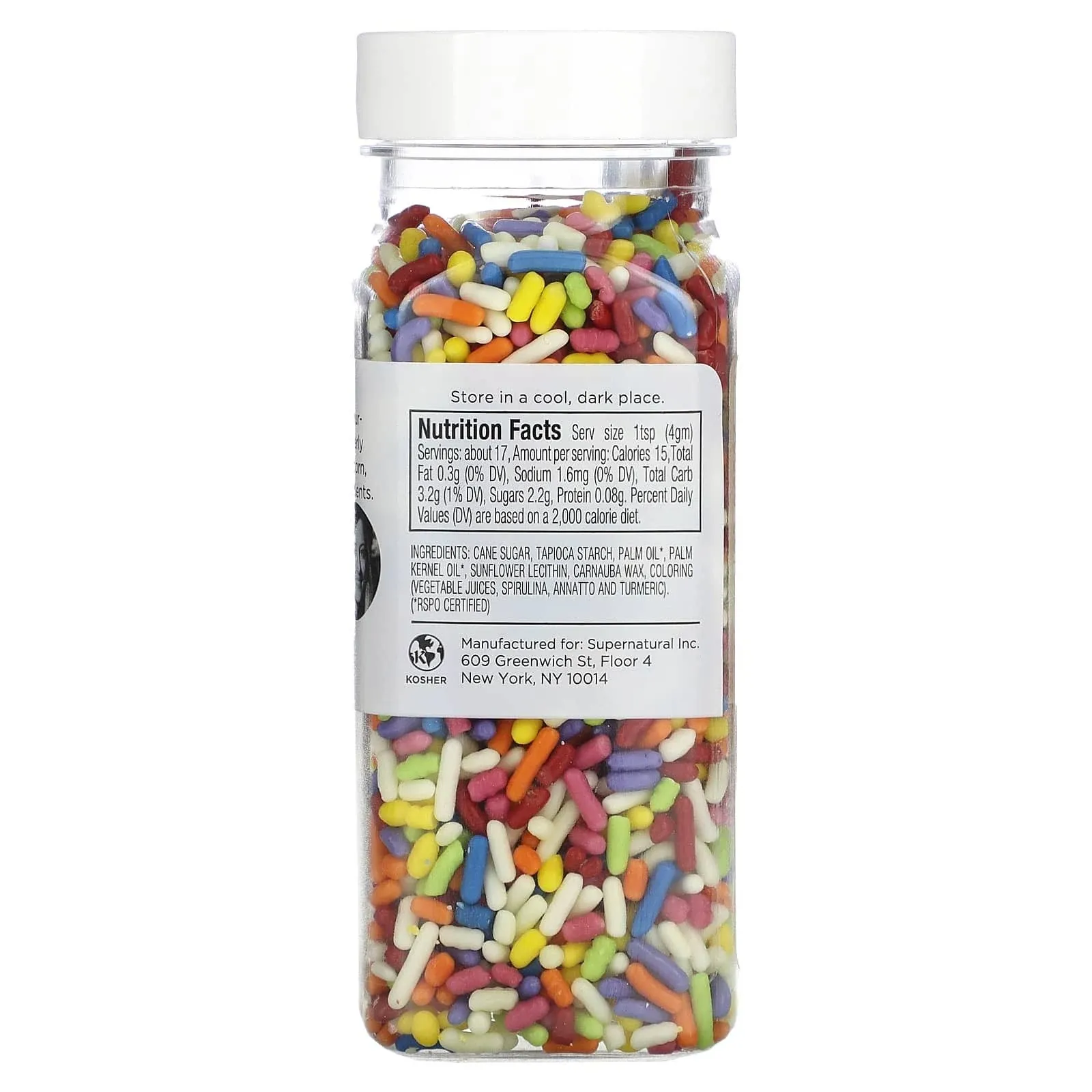 Supernatural 3 oz Rainbow Softies Sprinkles