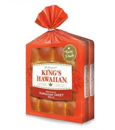 King's Hawaiian Sweet Rolls - 32 count