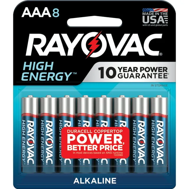 RAYOVAC Alkaline Aaa Batteries