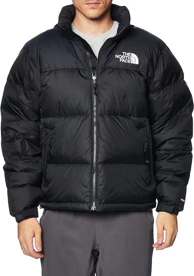 The North Face 1996 Retro Nuptse Jacket - Men's Brandy Brown/TNF Black, XL