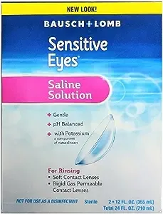 Bausch Lomb Sensitive Eyes Plus Saline Solution