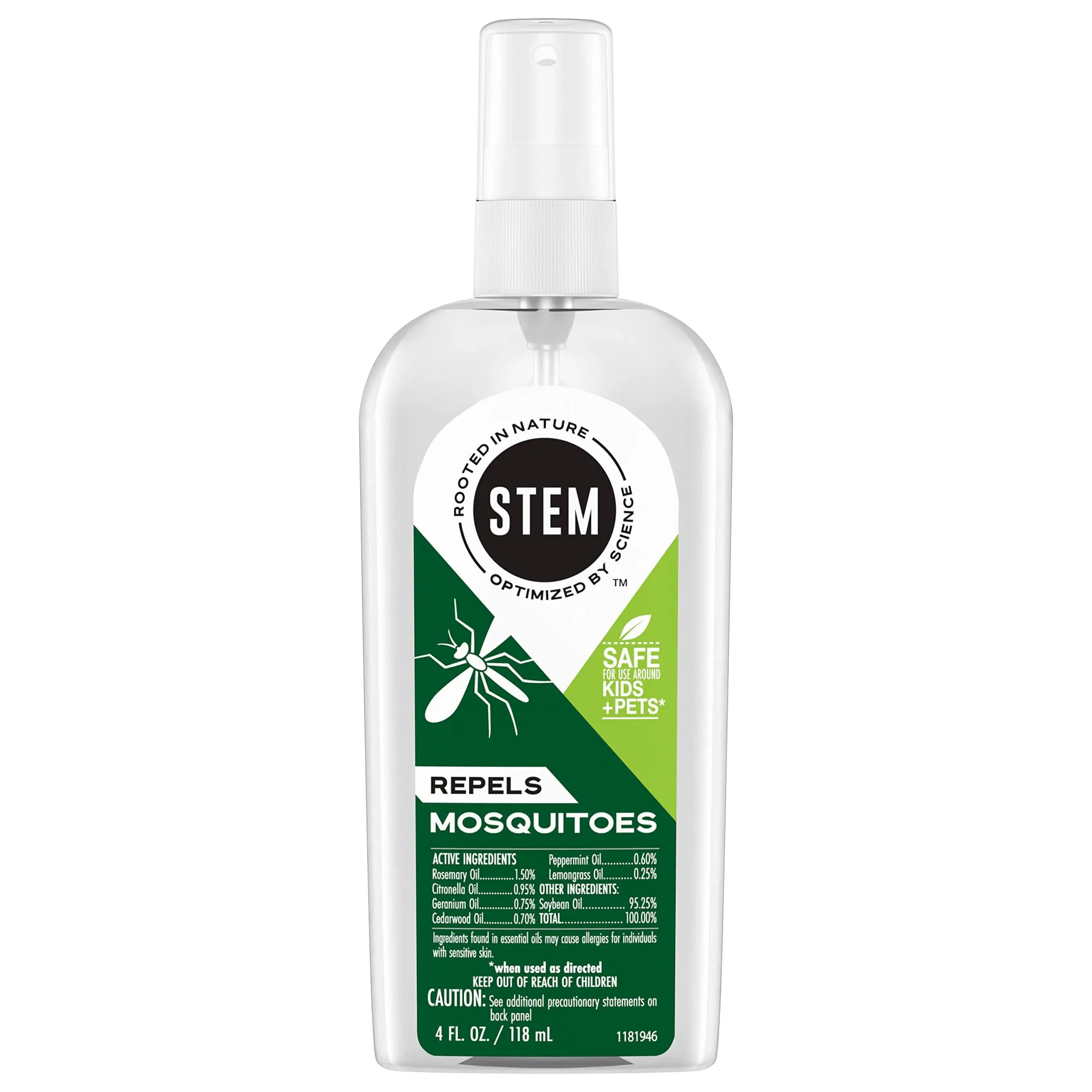 Stem Bug Repellent Spray, Mosquitoes - 4 fl oz