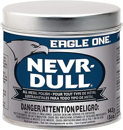 Eagle One Car Polish, Nevr-Dull Wadding Metal Polish, 5 Oz