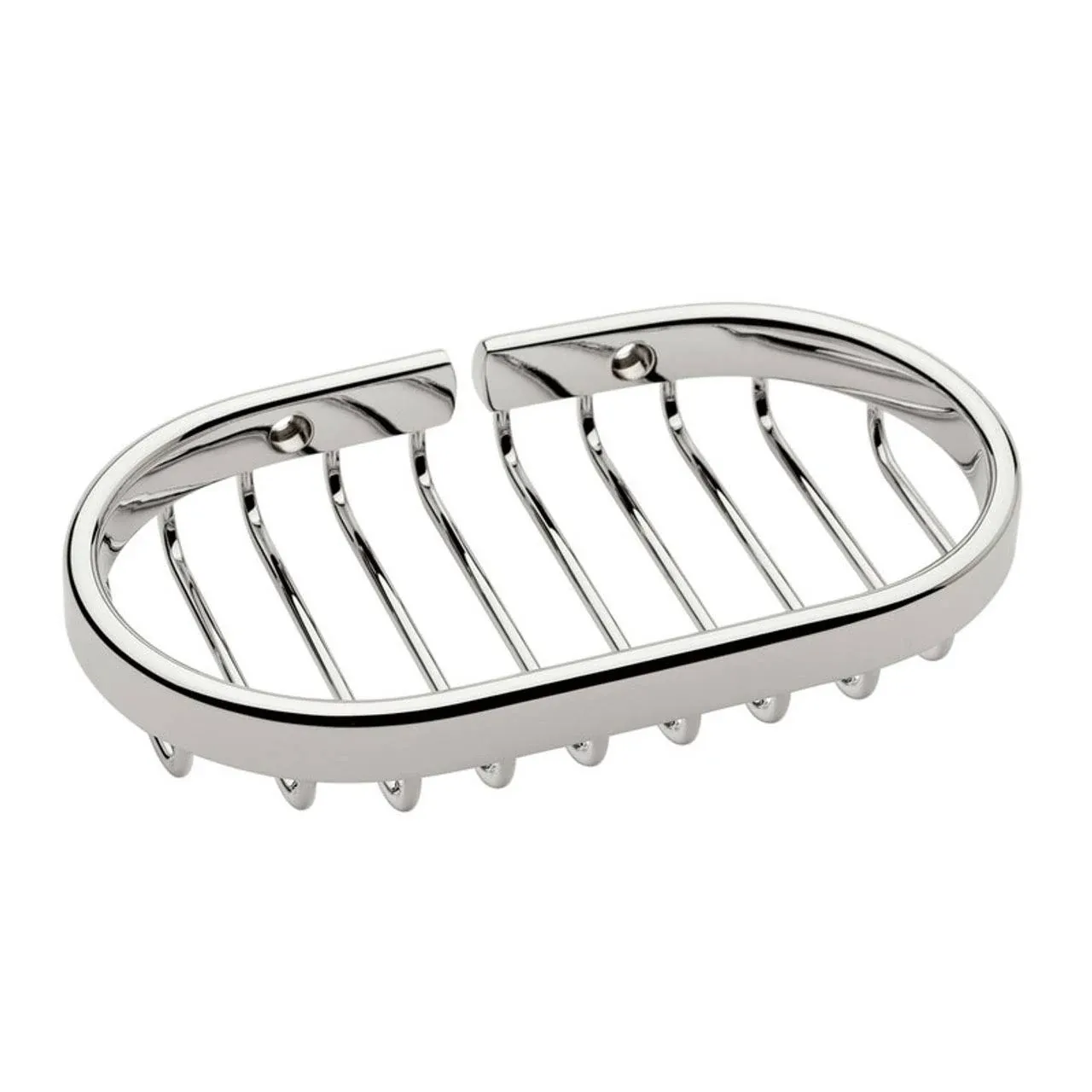 Ginger G500/SN Splashables Soap Basket In Satin Nickel