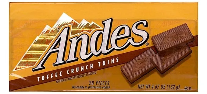 Andes Toffee Crunch Thins (28 count box)