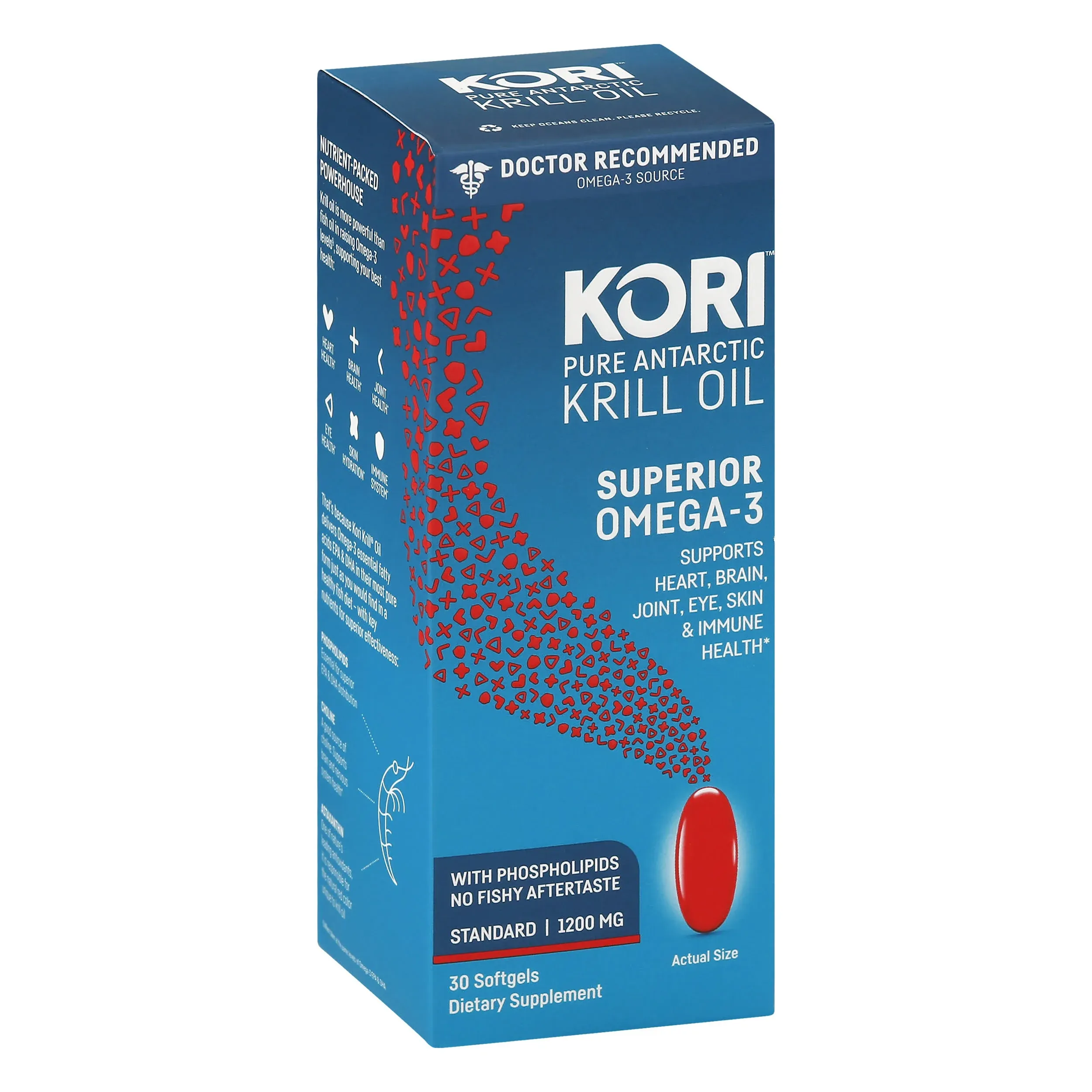 Kori Antarctic Krill Oil Omega-3 Softgels