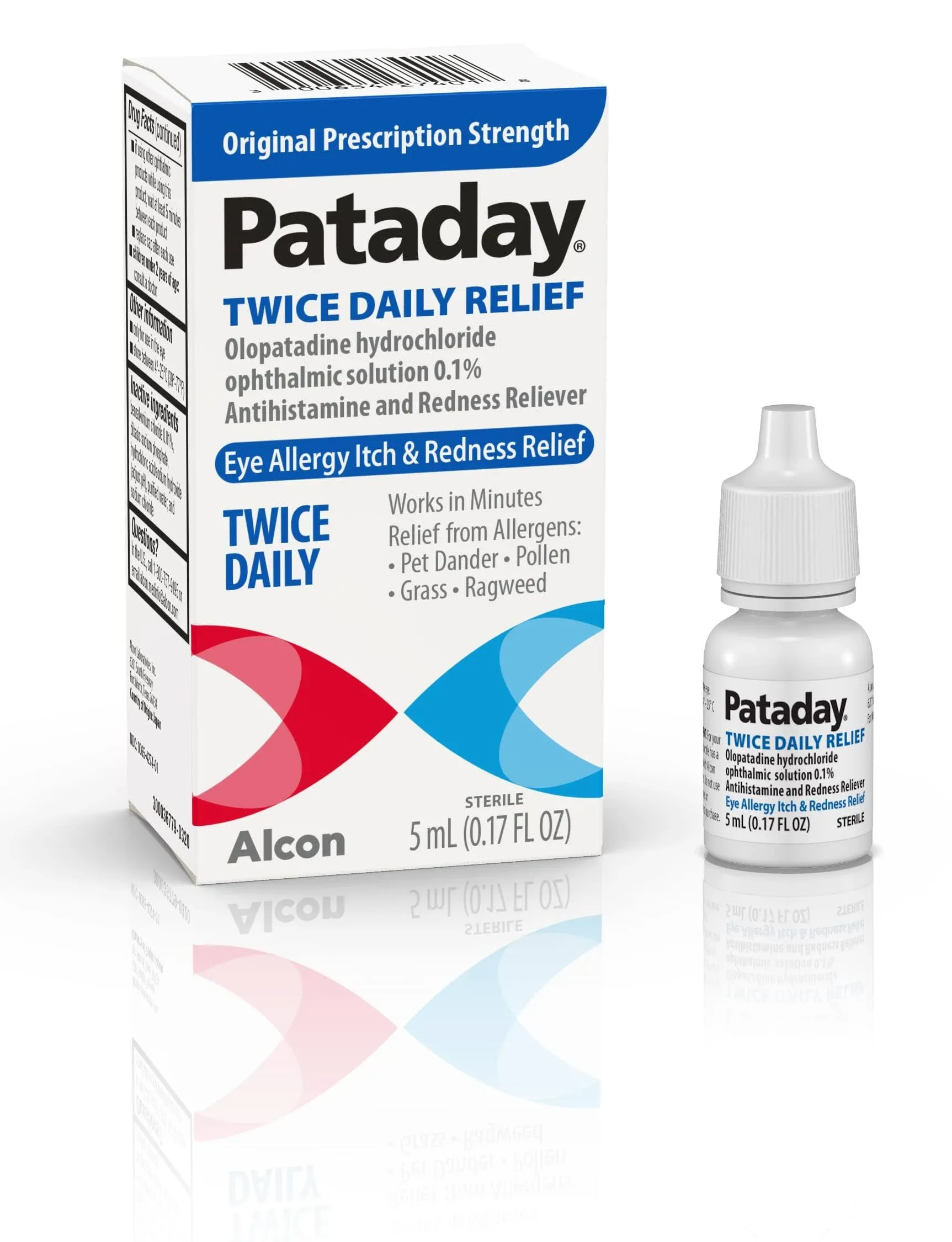 Pataday Twice Daily Relief Eye Drops