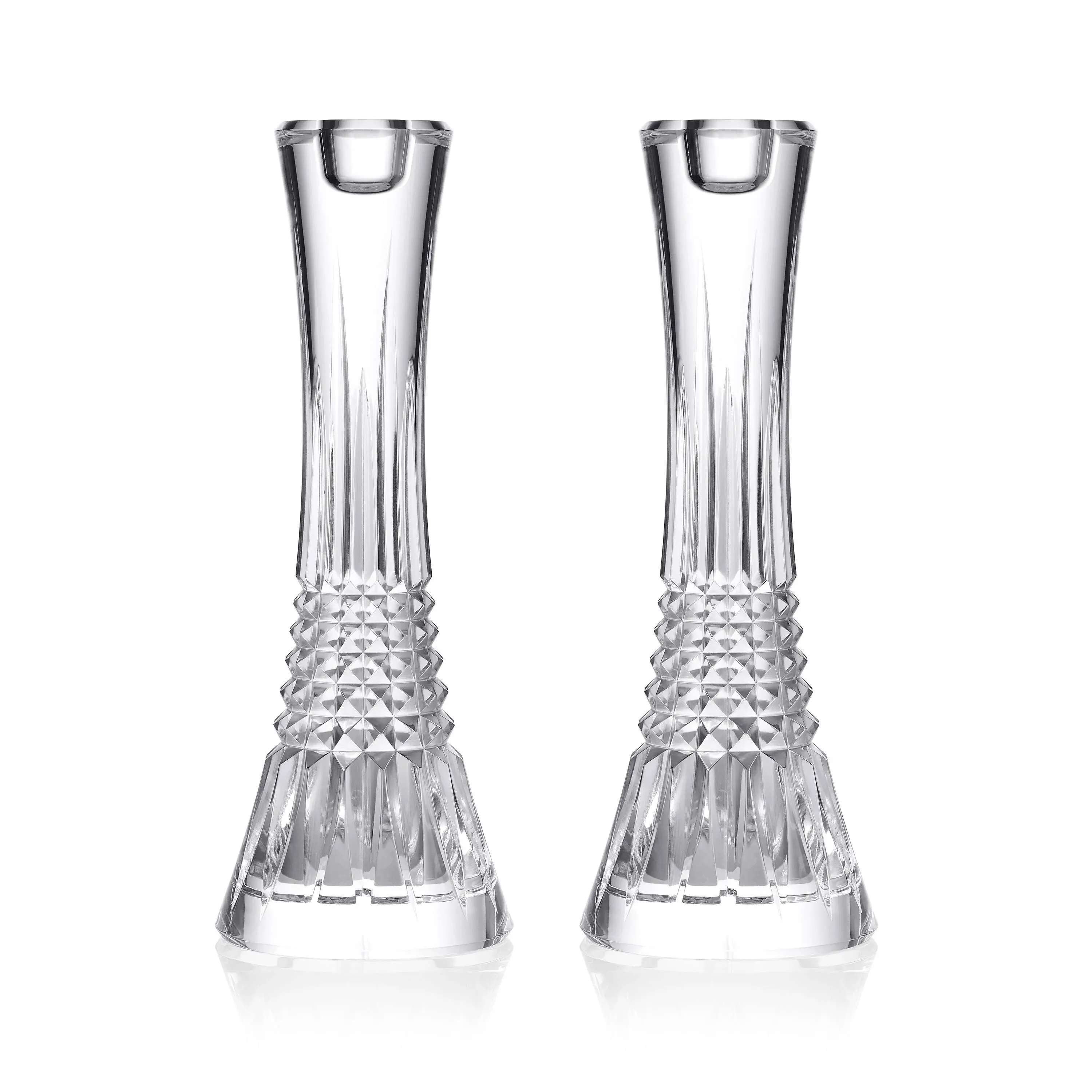 Waterford Lismore Diamond 7" Candlestick - Set of 2 (1065332)