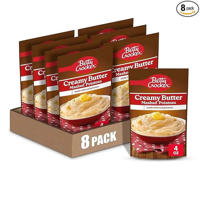 Betty Crocker Creamy Butter Mashed Potatoes - 4 oz