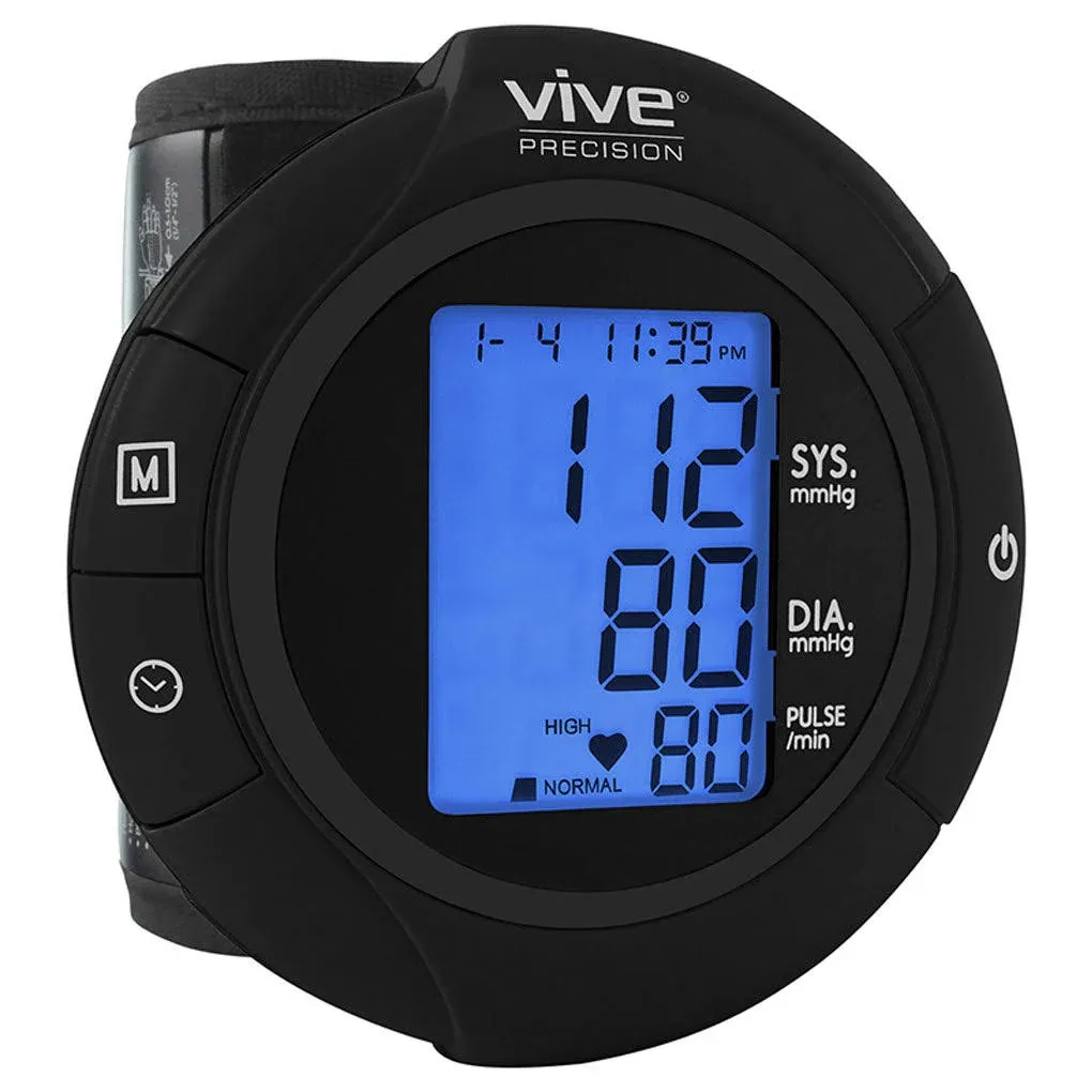 Vive Precision Wrist Blood Pressure Monitor Model: BT-V