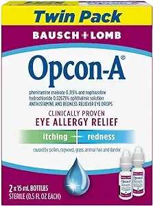 Bausch & Lomb Opcon-A Eye Allergy Relief Drops