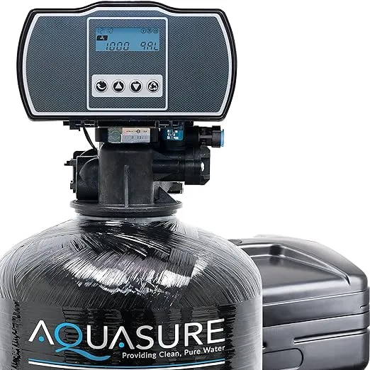 Aquasure Harmony 64,000 Grain Whole House Water Softener with High Efficiency Aquatrol Smart Metered Control Head