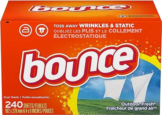 Bounce 240-Count Fabric Softener Dryer Sheet