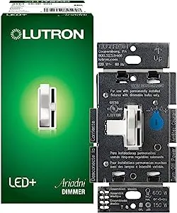 Lutron AYCL-153P-WH Ariadni CFL/LED Dimmer White