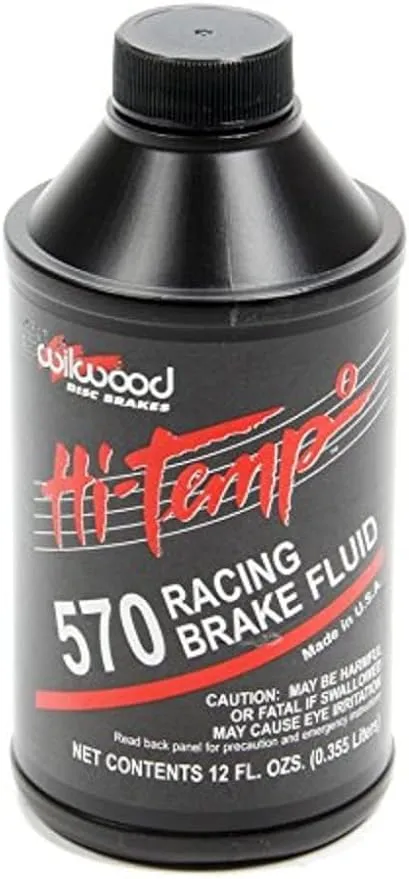 Wilwood 290-0632 570 Brake Fluid, 12 oz Bottle