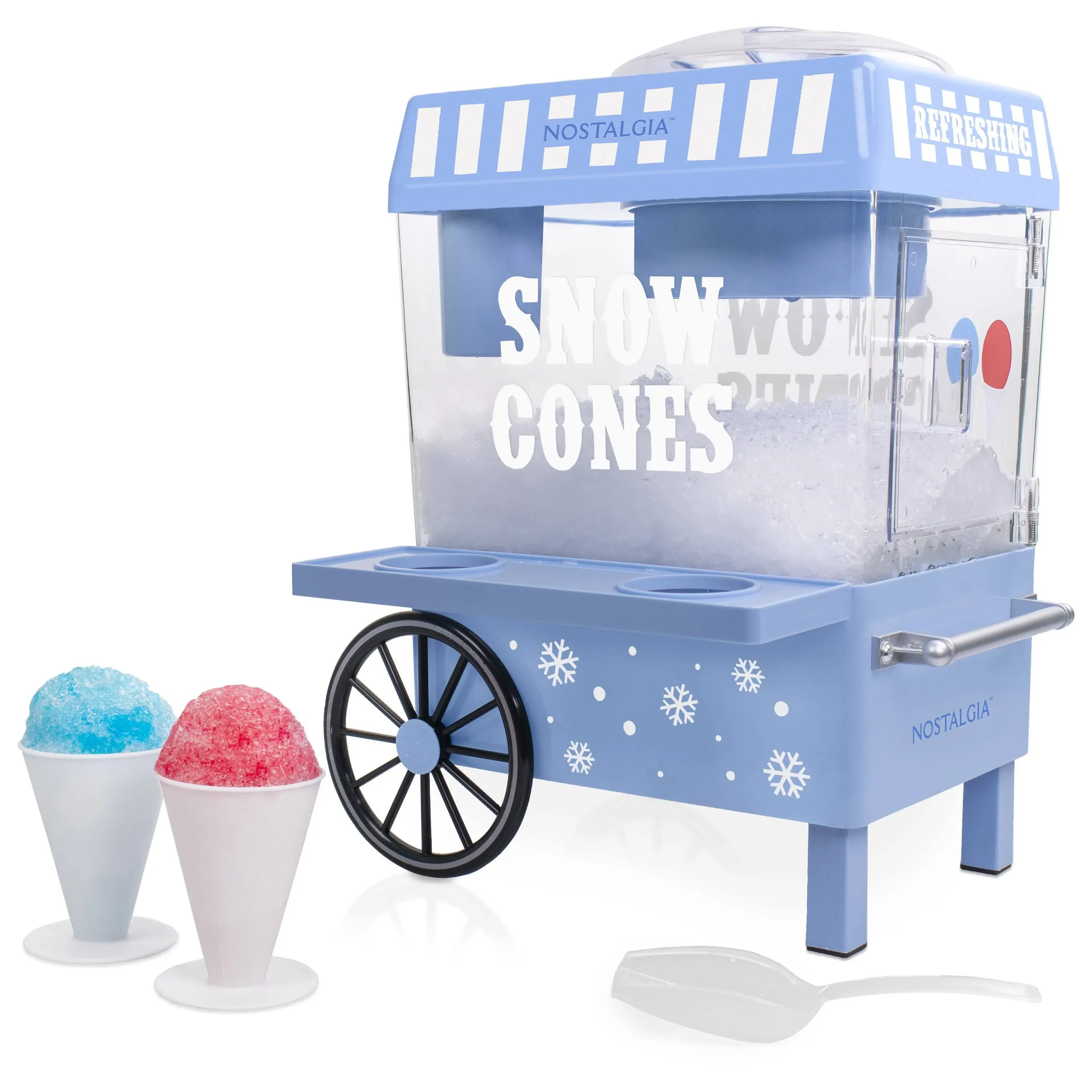 Nostalgia Snow Cone Maker Blue