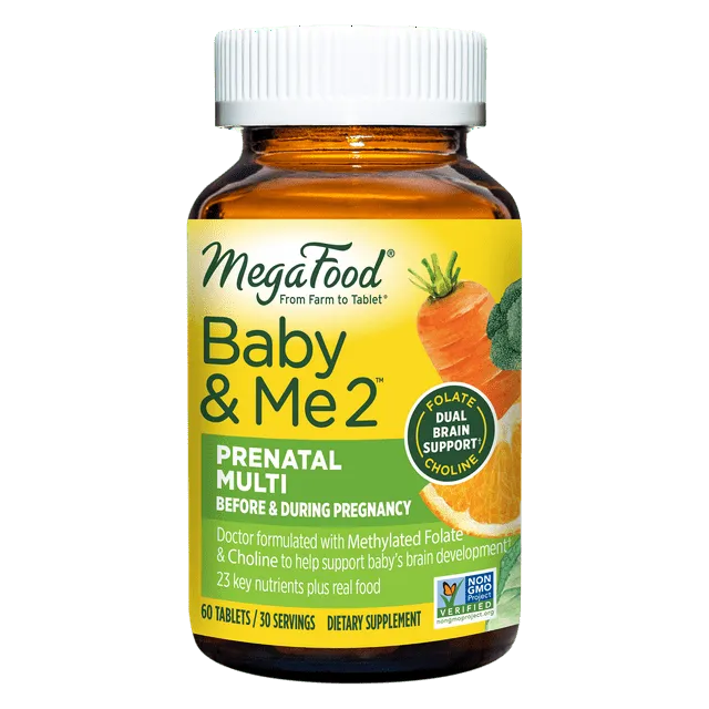 MegaFood Baby & Me 2 60 Tablets