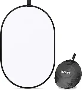 NEEWER Light Diffuser Panel for Photography, 23.6"x35"/60x90cm Soft White Diffuser Fabric with Carry Bag, Collapsible Pop Out Light Modifier for Studio and Outdoor Portrait, Product, Video Shooting