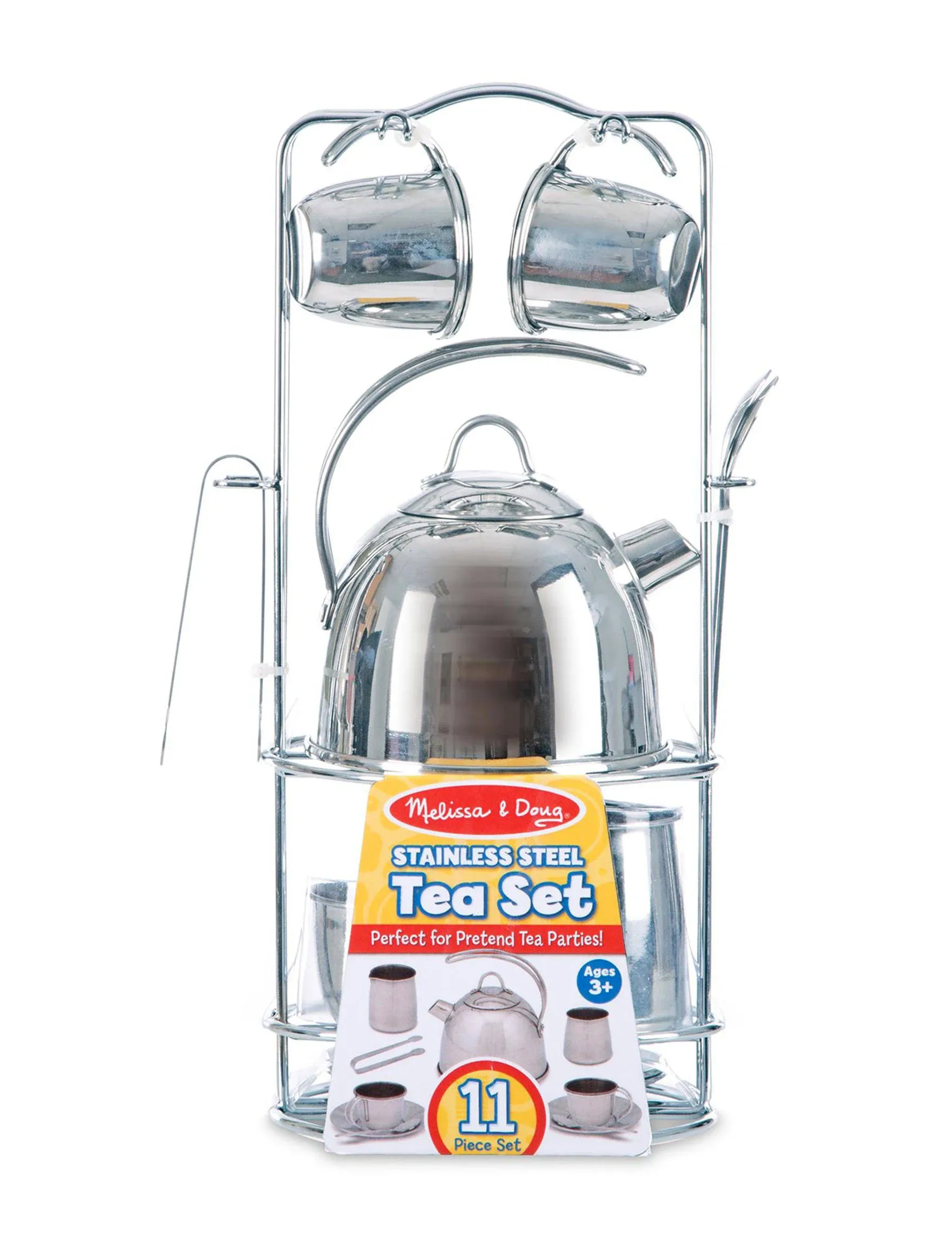 Melissa & Doug - Stainless Steel Tea Set