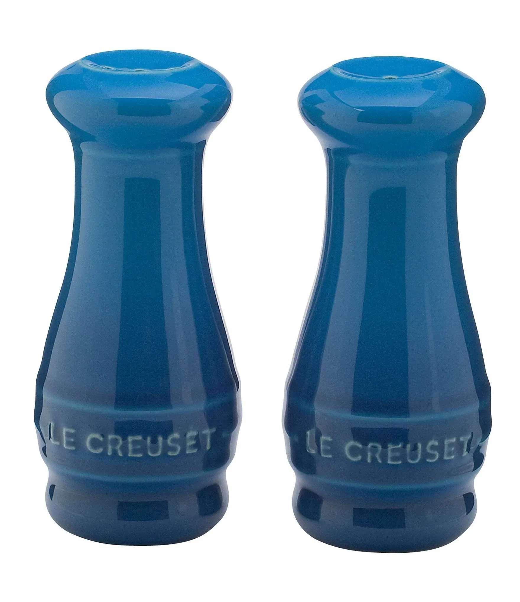 Le Creuset Stoneware Salt & Pepper Shakers Set of 2, 4 oz. each, Marseille