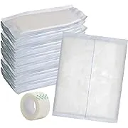 ABD Combine Abdominal Pads 8x10 [20 Pack] High Absorbency Sterile Individually Wrapped 8''x10'' Non-Adherent Absorbent Post-Op Surgical Gauze for Heavy-Draining Trauma and First Aid Wound Dressing (1)