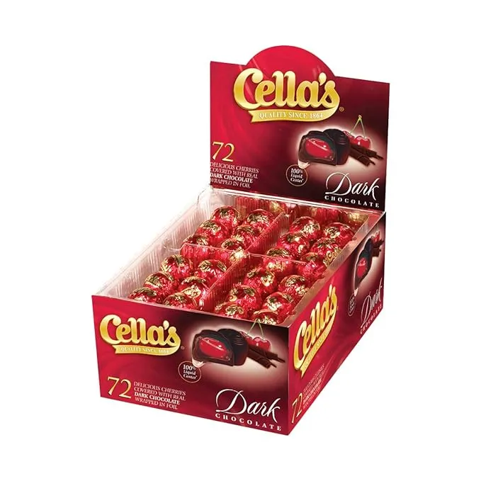 Cella's Milk Chocolate Covered Cherries - 8oz